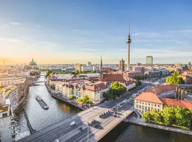 Berlin aus der Vogelperspektive